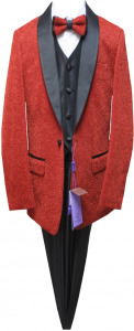 BOYS 5PC. SUIT (RED) 2121468